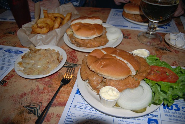 Fried brain strange food