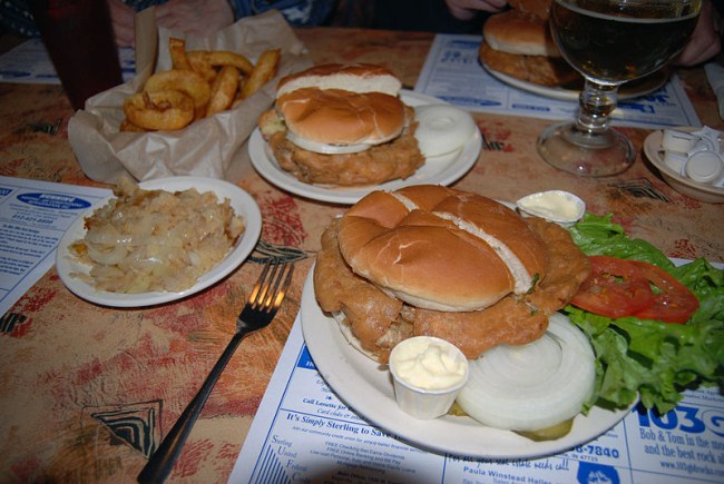 Fried brain strange food