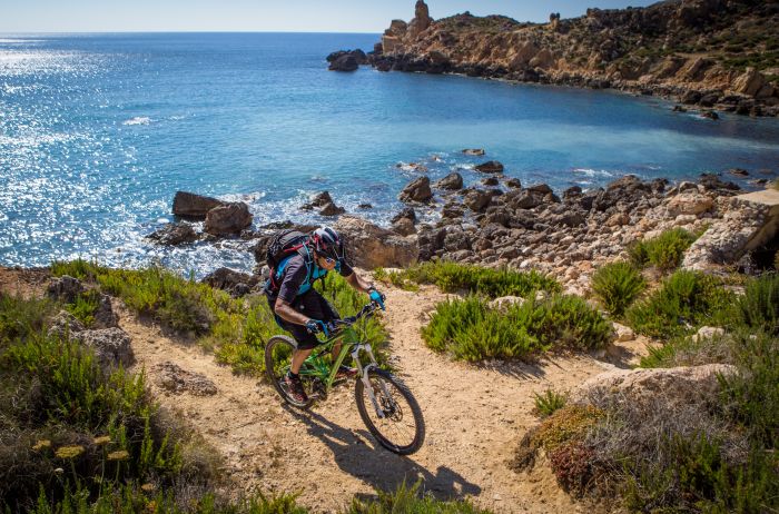 Biking Malta