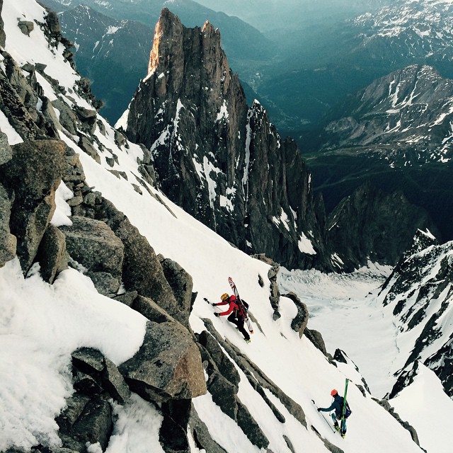 Mount Blanc, France by Kilian Jornet
