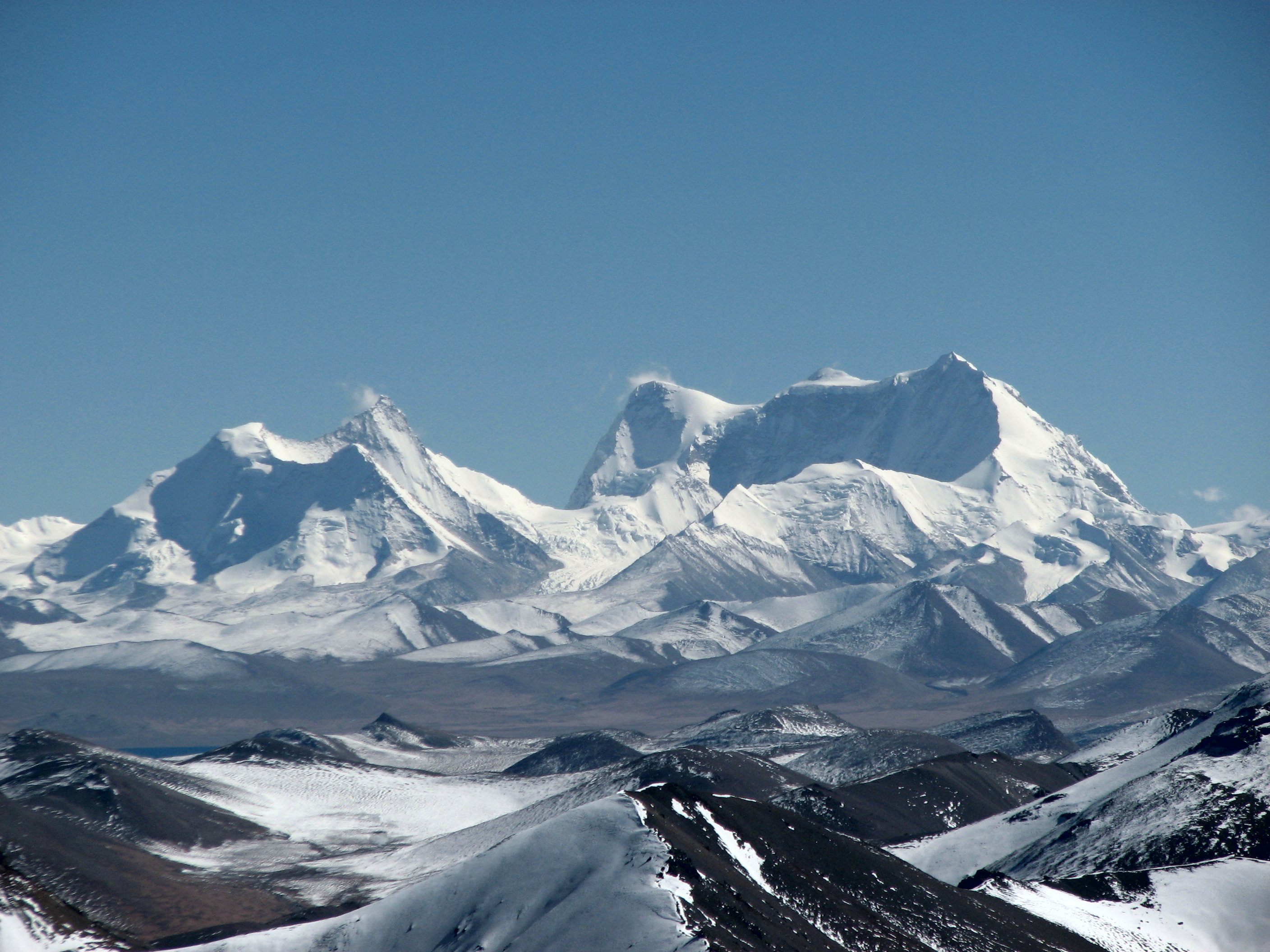 The unclimbed mountain of Karjiang in Tibet