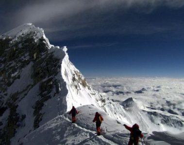 Climbing Mount Everest