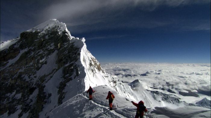 Climbing Mount Everest