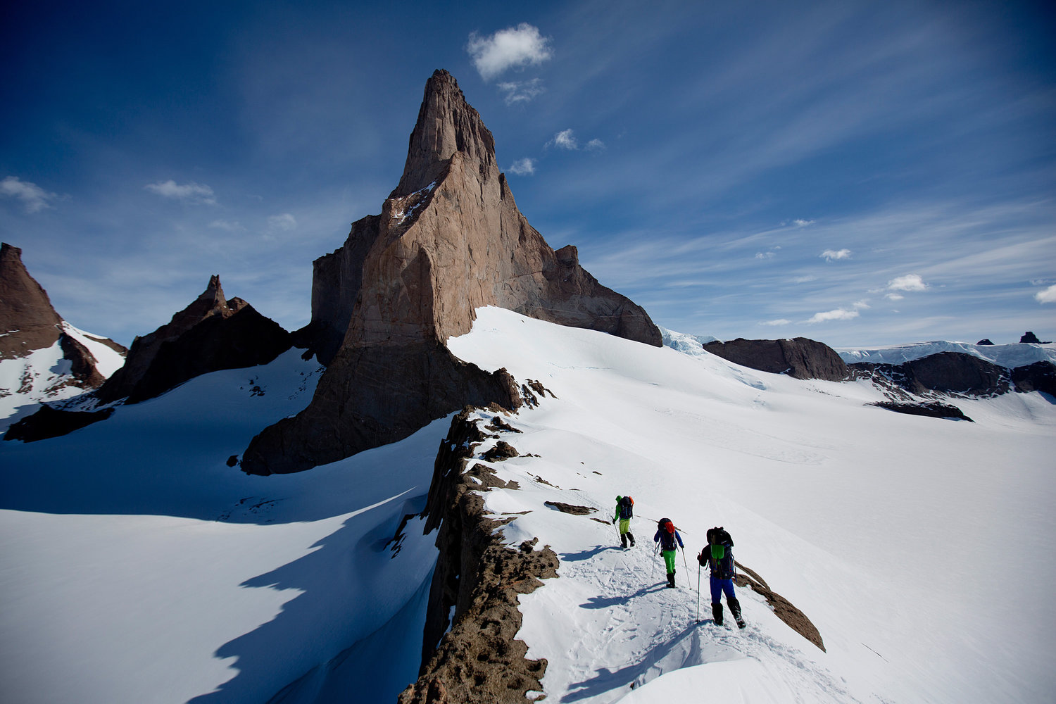 Ulvetanna Peak (the wolf’s tooth), Antarctica