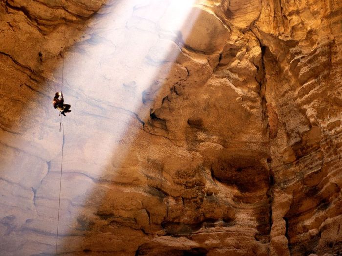 Caving, Majlis al Jinn, Oman