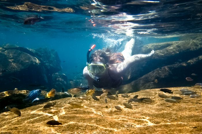 Diving, Lake Malawi, Malawi