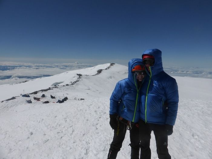 Robert and Rona, Mount Rainier, USA