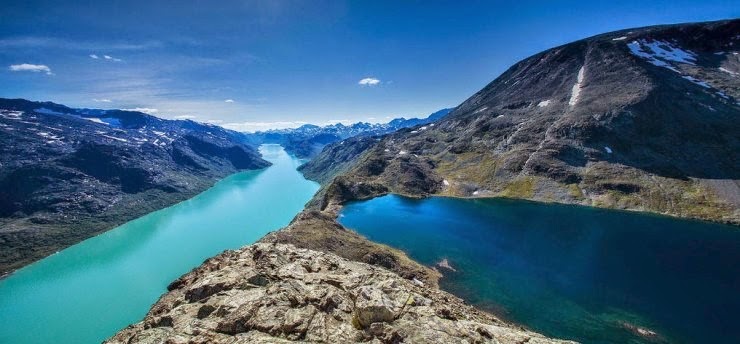 The Besseggen Ridge, Norway