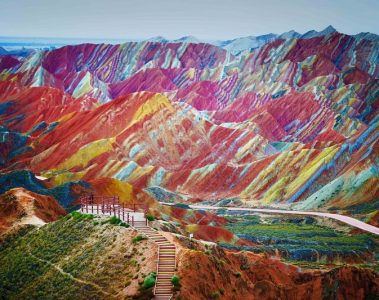 Rainbow Mountains, China