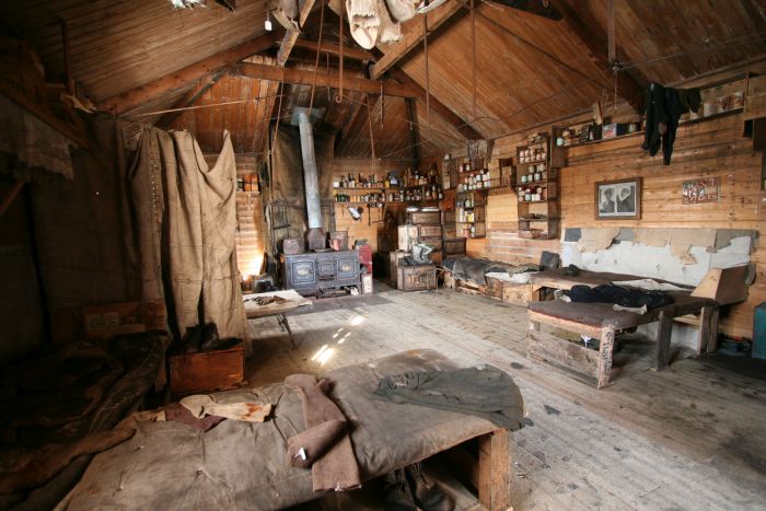 Shackleton's hut, Antarctica