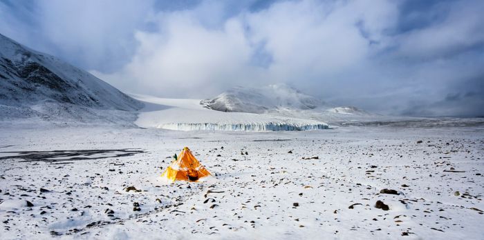 Camping, Antarctica