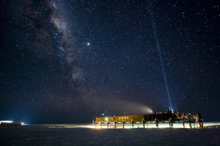 Night sky, Antarctica