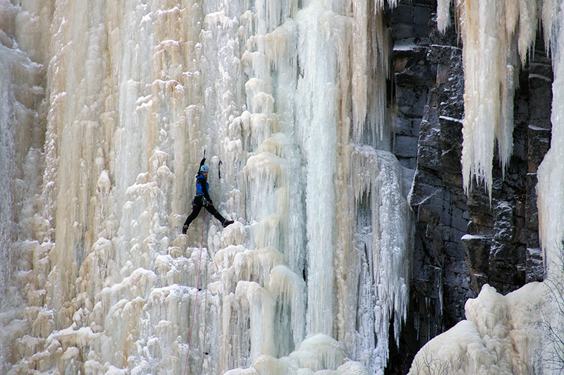 Ice climbing, Finland