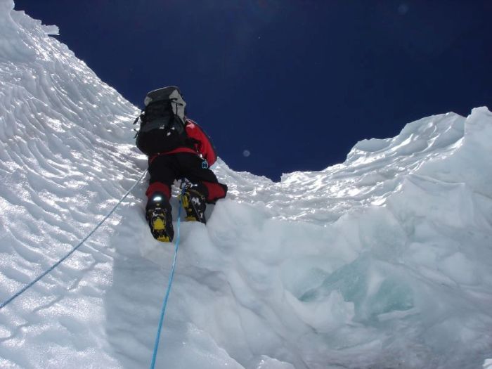 Climbing Mount Everest