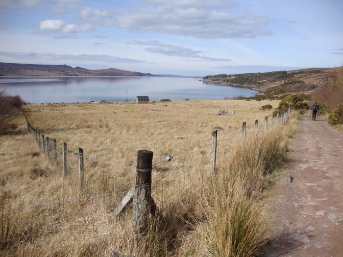 The coastal footpath leading to Scoraig, Scotland