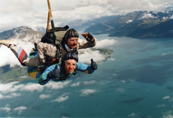 Skydiving, Queenstown, New Zealand
