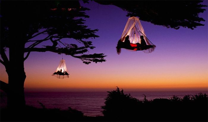 Tree tents, Waldseilgarten, Germany