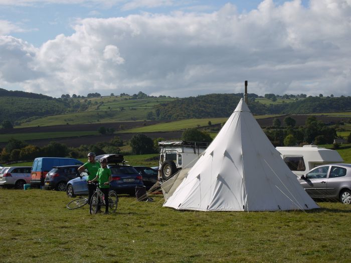 The Big Shakeout festival in Peak District countryside