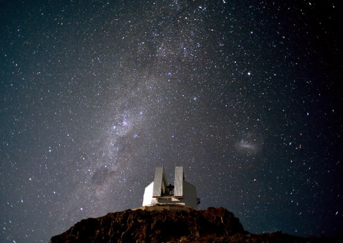 Atacama desert at night