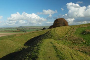 Barbury Castle, the start of the Great Stones Wasy