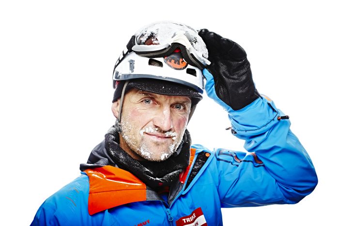 Austrian mountaineer Christian Stangl