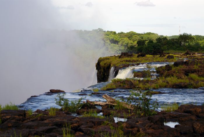 Swimming in Devil's Pool, Victoria Falls