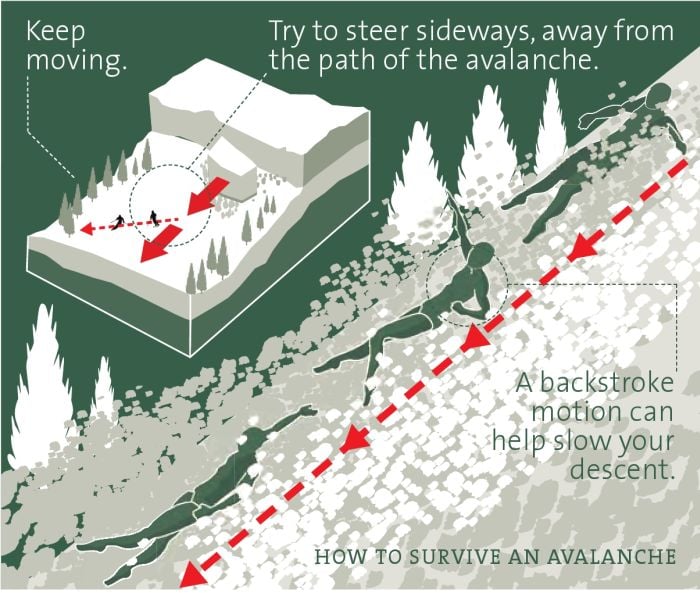 How to survive an avalanche