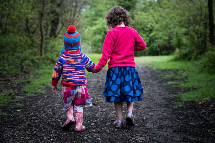 Children in park