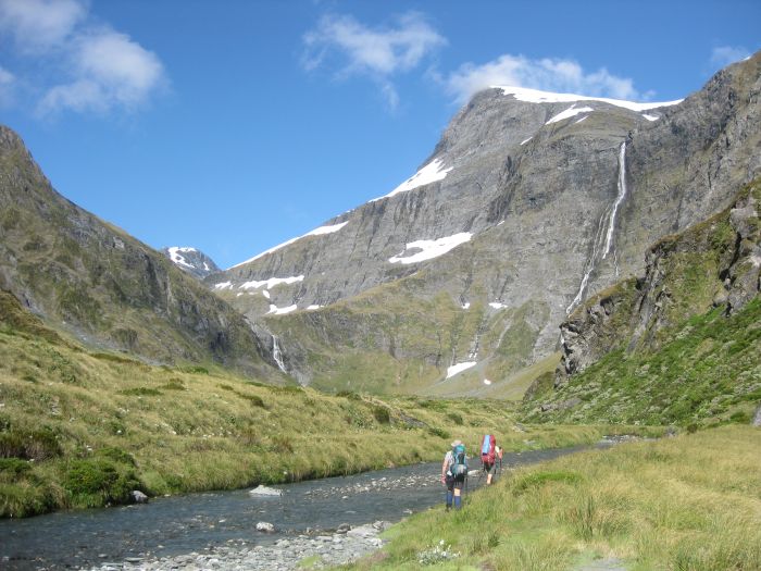 Hiking the Rabbit Pass, New Zealand