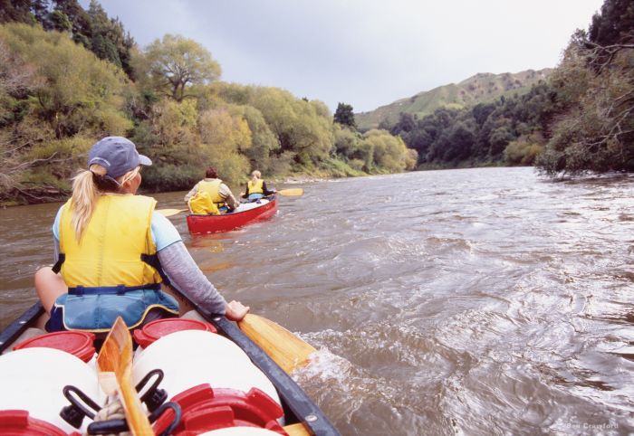 Paddling, Whanganui Journey, New Zealand