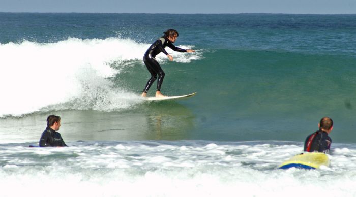 Surfing in Cornwall