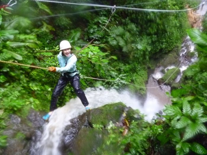 Canyoning in Costa Rica