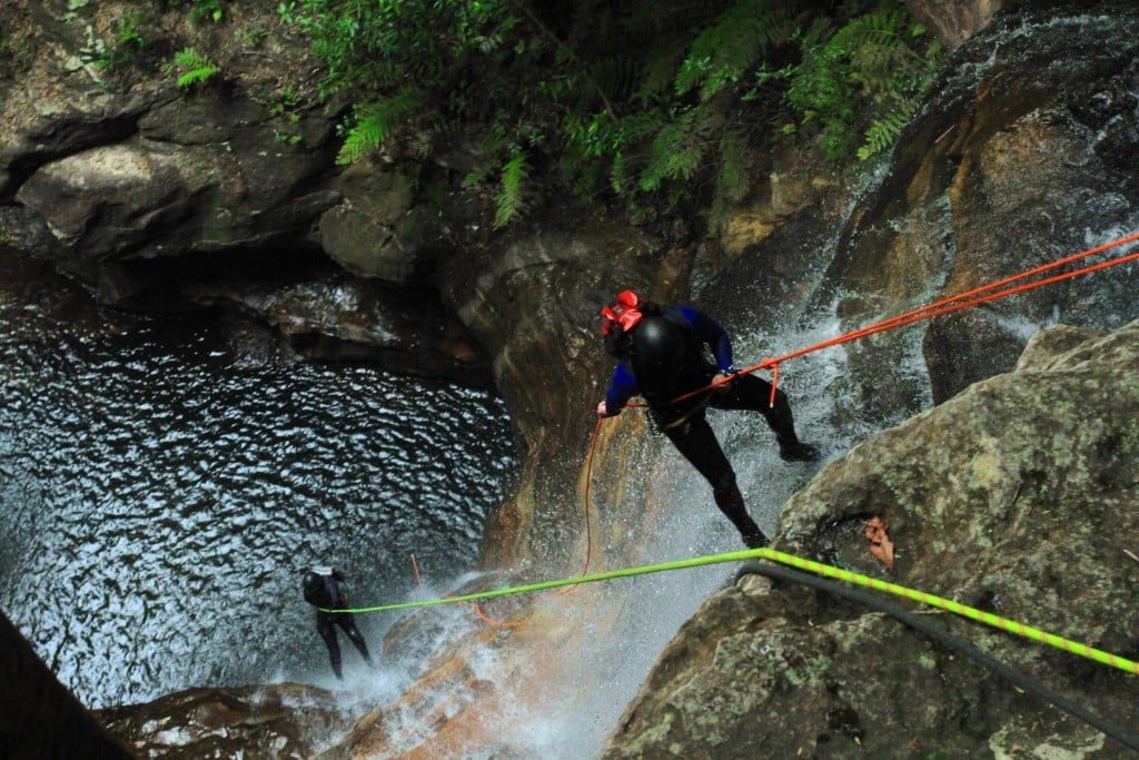 Canyoning in the Blue Mountains