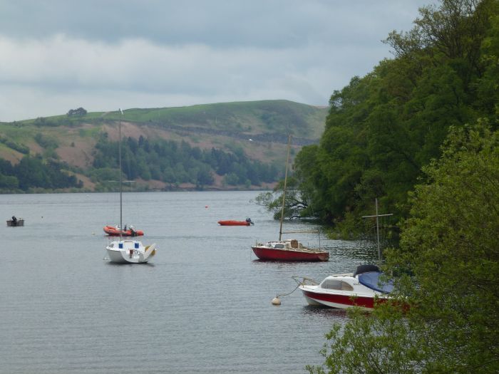 Llyn Clywedog reservoir on Glyndwr’s Way