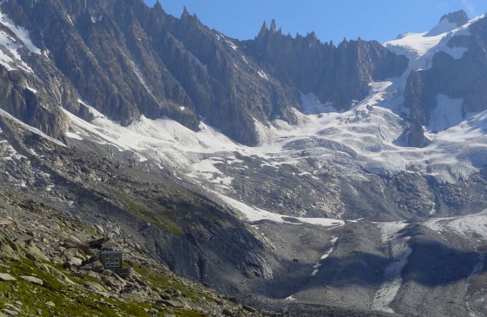 Couvercle hut - first 4,000m peak