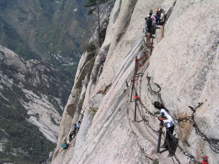 Huashan Plank Path, Northern China