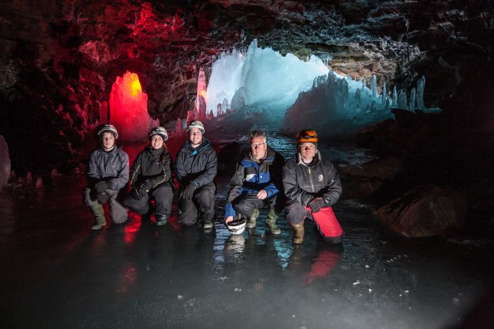 Lofthellir Lava Cave, Iceland