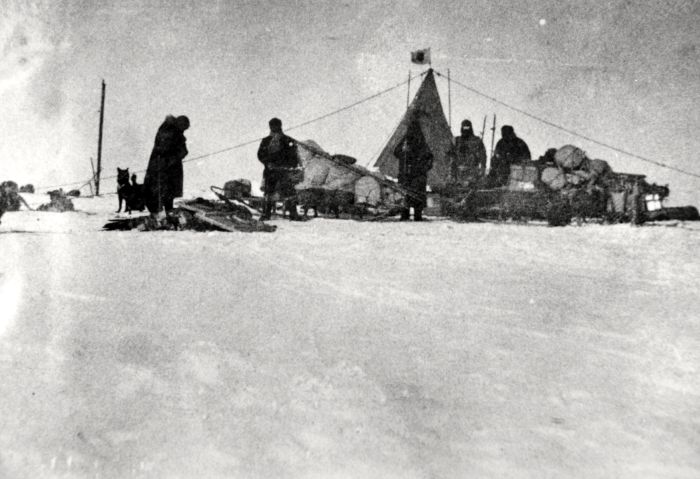 Nobu Shirase on the Japanese Antarctic expedition