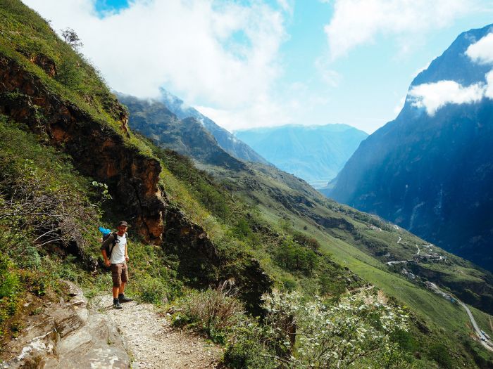 Hiking in china