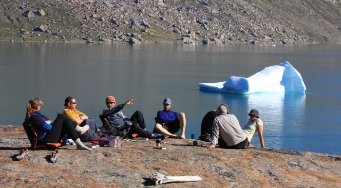 Doug Cooper and expedition team, Greenland