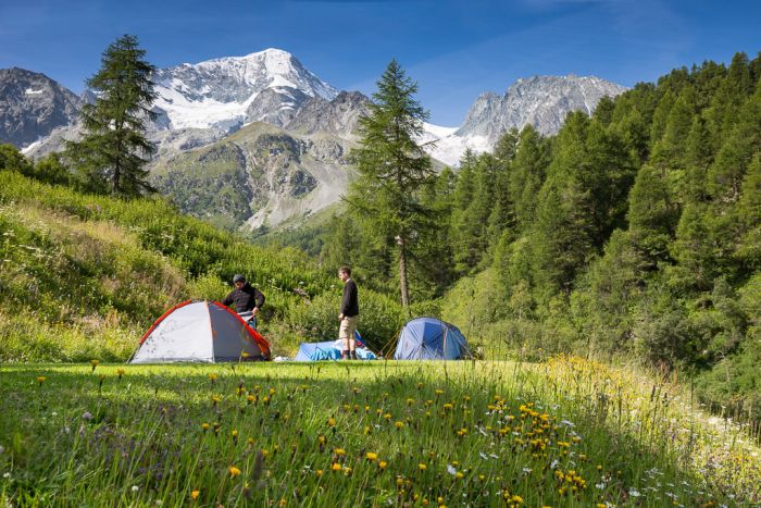 Camping Arolla, Switzerland