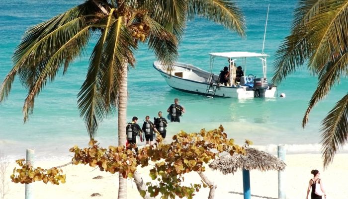 Diving in Cuba