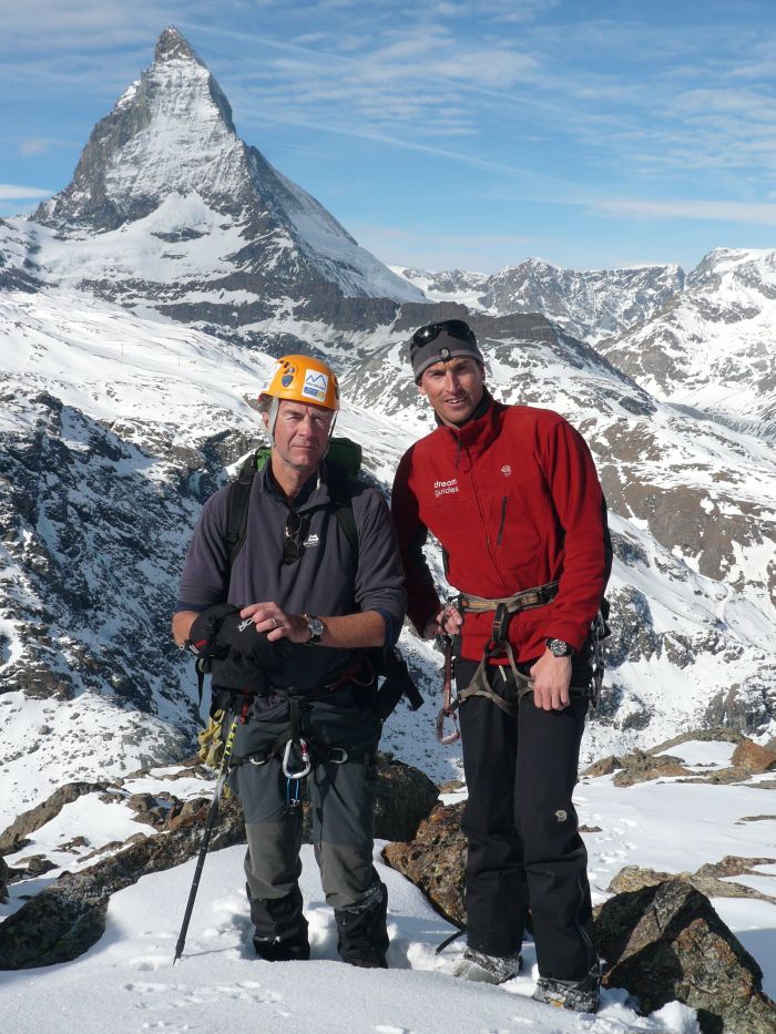 Kenton Cool with Sir Ranulph Fiennes, Everest