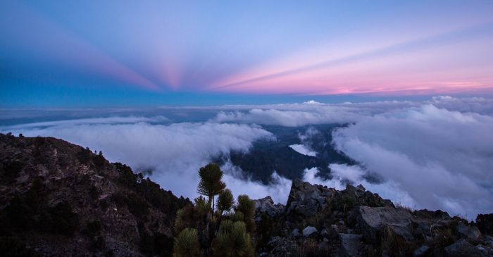 Tajumulco volcano, Guatemala