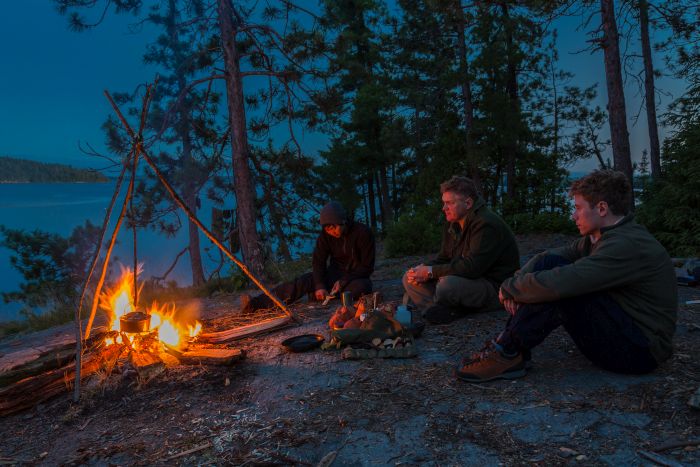 Ray Mears, Temagami, Ontario, Canada