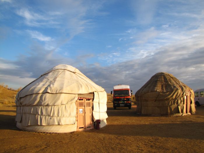 Yurts in Uzbekistan