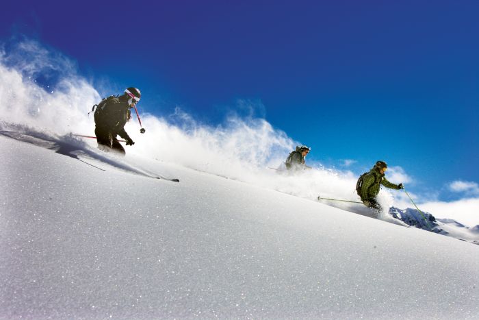 mountain safety skiing