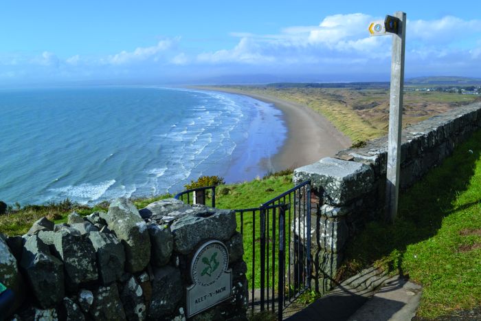 Sea view, Welsh Coast Path