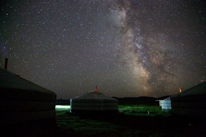 Camping, Mongolia