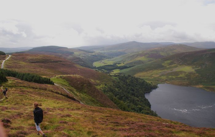 Trekking Wicklow Way, Ireland